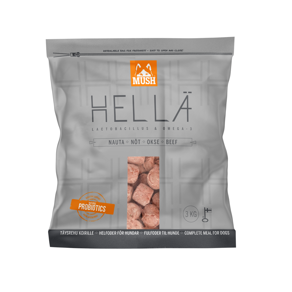 Hundmat helfoder Barf Hellä