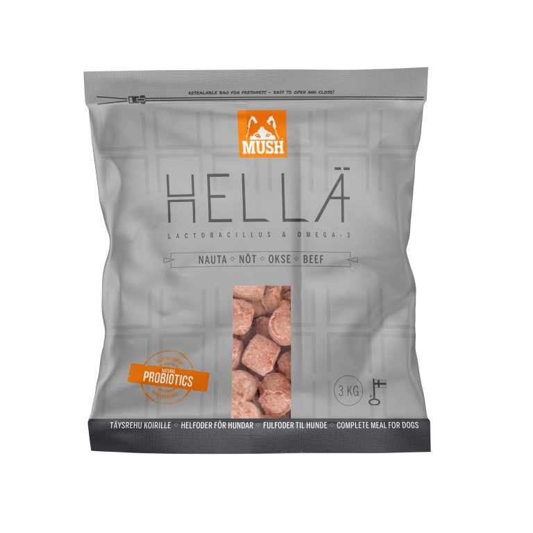 Hundmat helfoder Barf Hellä