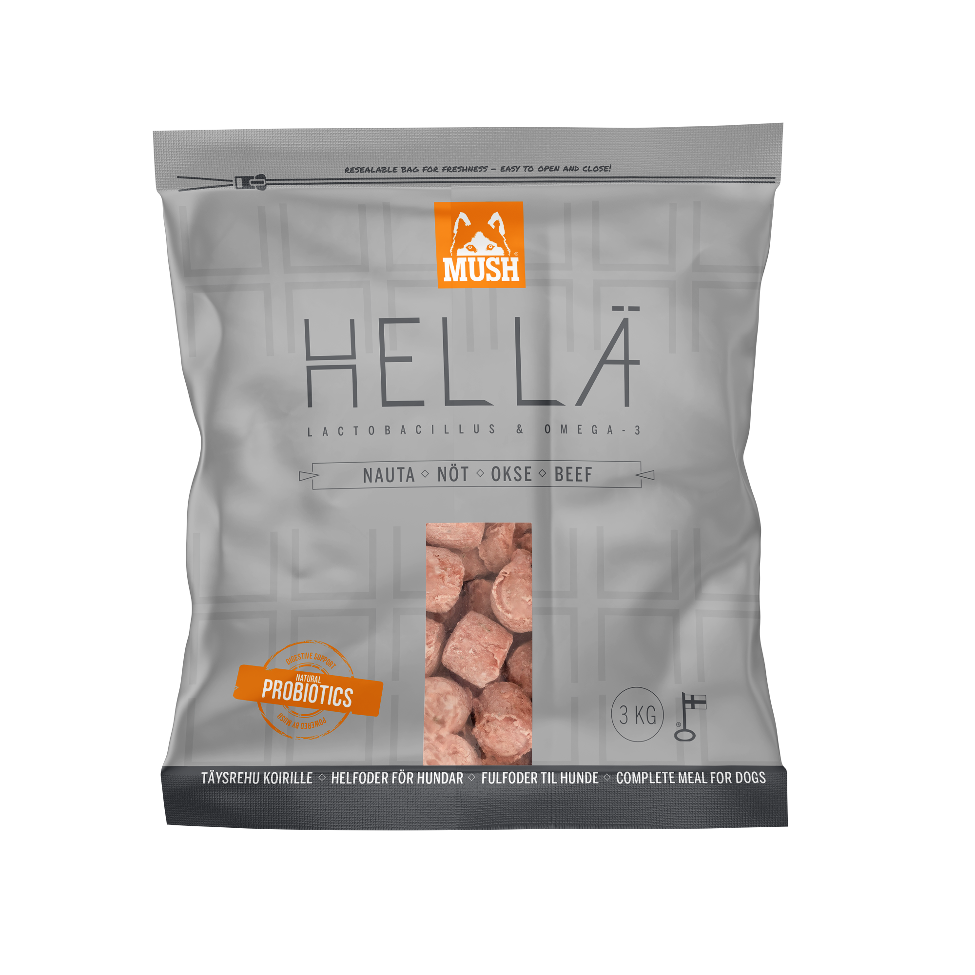 Hundmat helfoder Barf Hellä