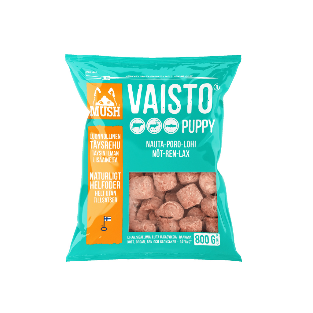Hundmat valp vaisto puppy