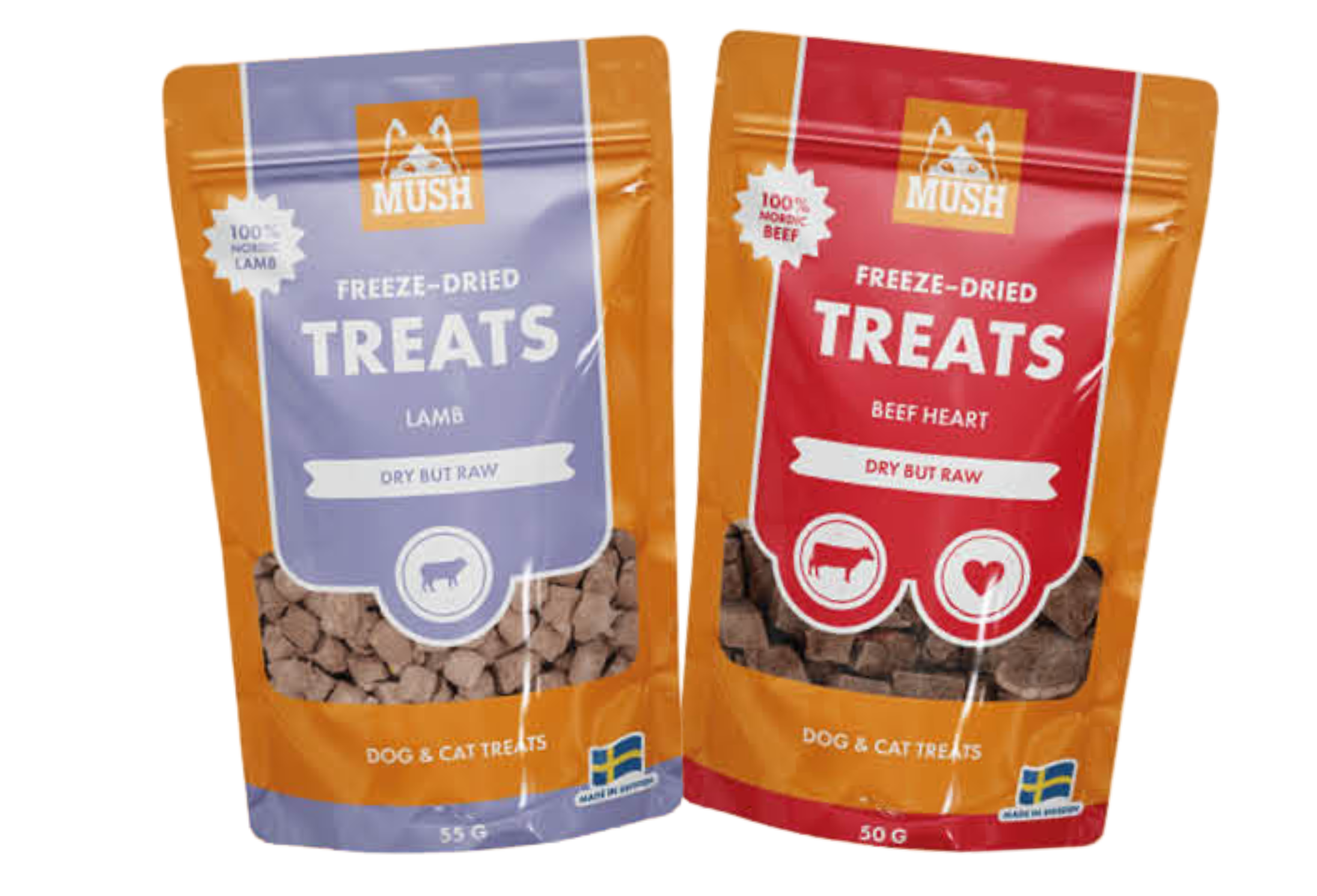 Kampanja 2 MUSH Freeze-dried Treats kampanja